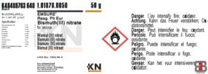 بیسموت (III) نیترات 50 گرمی