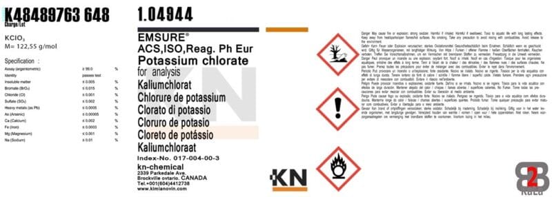 پتاسیم کلرات