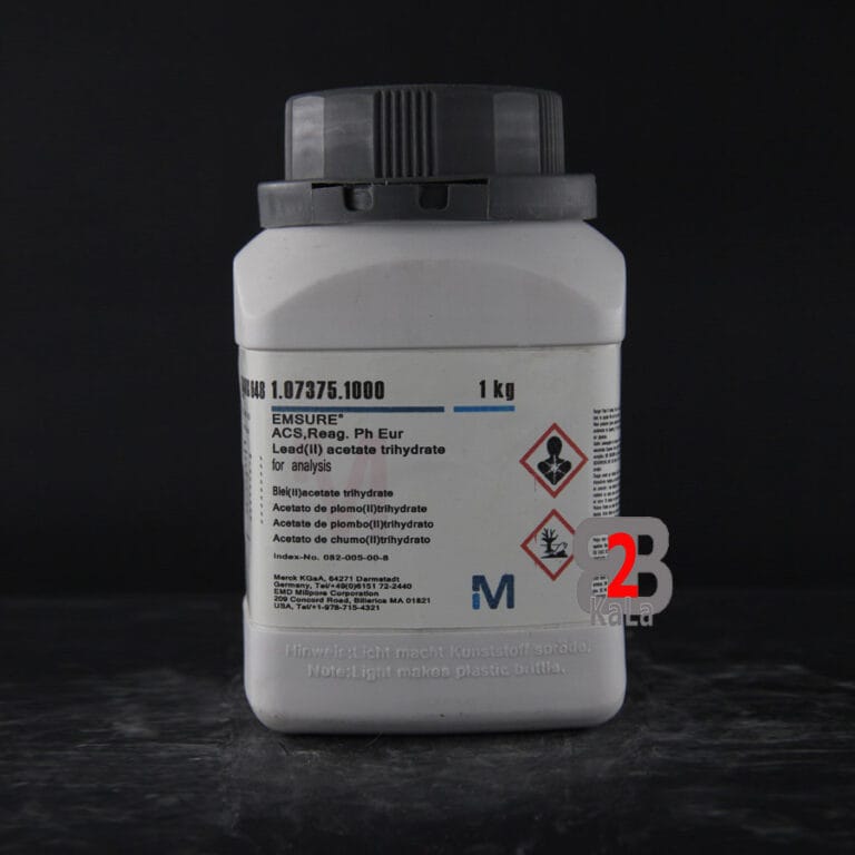 استات تری هیدرات سرب (II) مرک Lead(II) acetate trihydrate merck بی