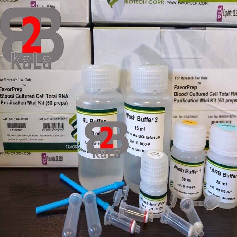 کیت استخراج RNA توتال Total RNA extraction mini kit در بی تو بی کالا