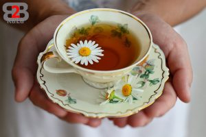 درمان سر درد با چای بابونه