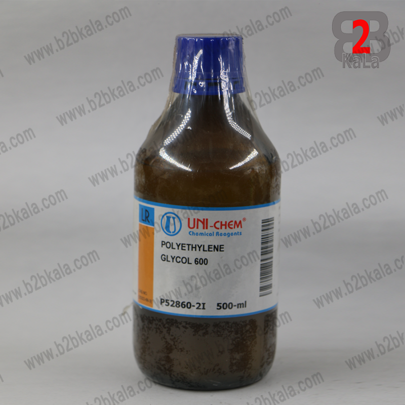 پلی اتیلن گلیکول 600 برند یونیکم | Unichem polyethylene glycol 600