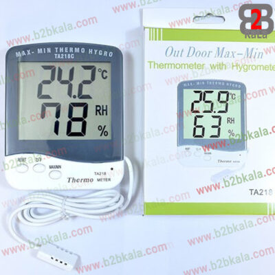 دماسنج و رطوبت سنج TA218