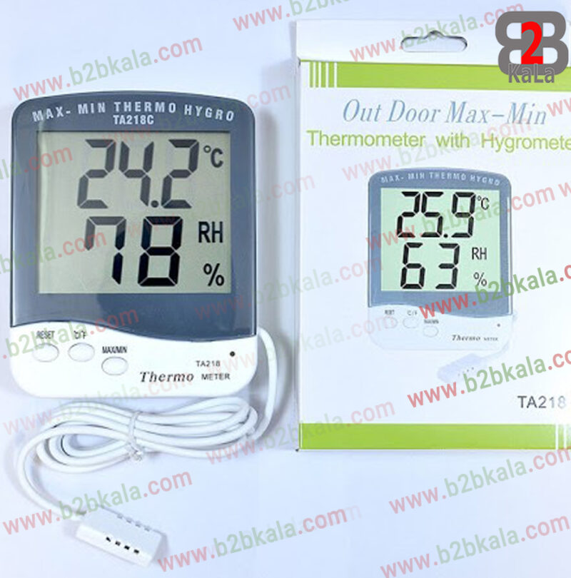 دماسنج و رطوبت سنج TA218